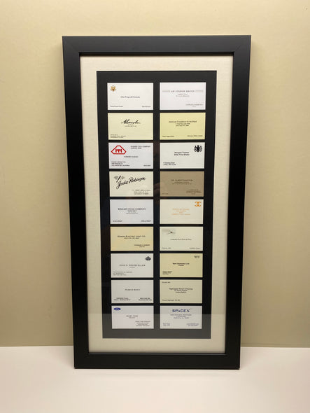 18 Business Card Display Frame