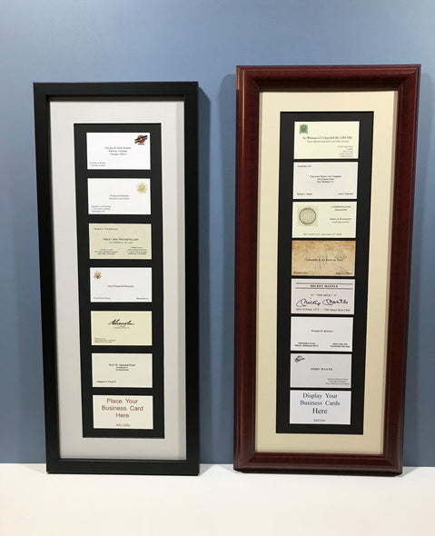 8 Business Card Picture Frame