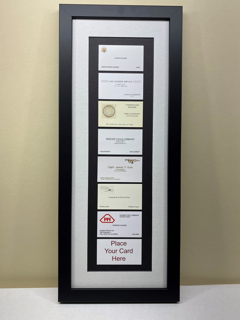 Program Card Frame Efficiently Organize Your Cards - 8 Card Display Frame - Business Card ...